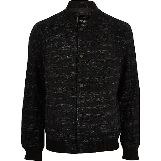 jacques-vertuk Black Only & Sons woven bomber jacket 298495 men Coats / Jackets