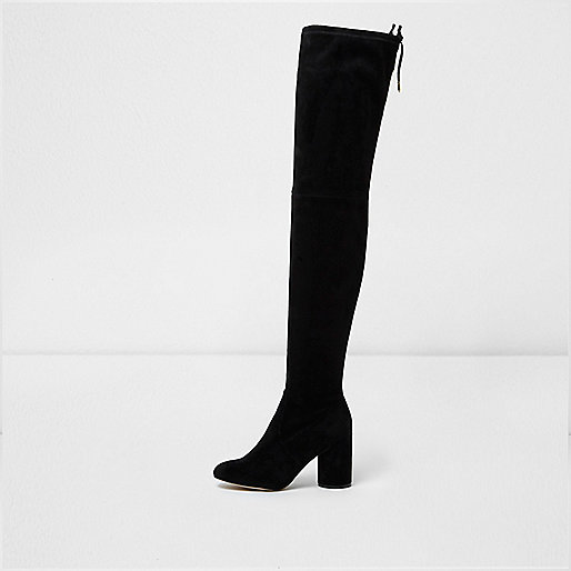 river island black patent boots,jacques-vertuk UK Sale Black over-the-knee boots women 701692