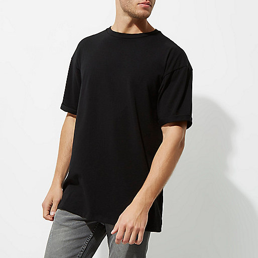 river island knitted dress,jacques-vertuk Shop Sale Black oversized fit crew neck T-shirt T-shirts T-Shirts / Tanks men