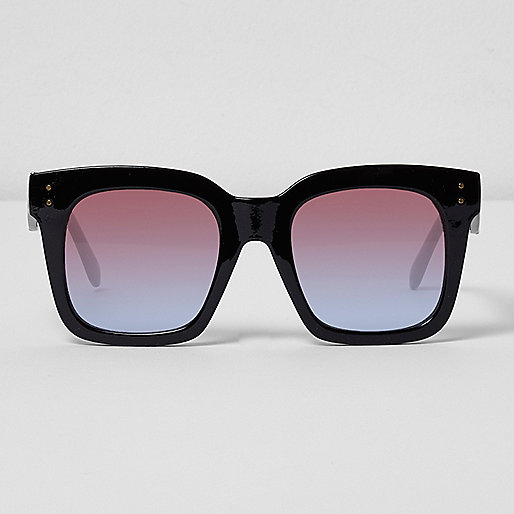 jacques-vertuk Black oversized ocean lens sunglasses 703017 women Sunglasses Oversized Sunglasses