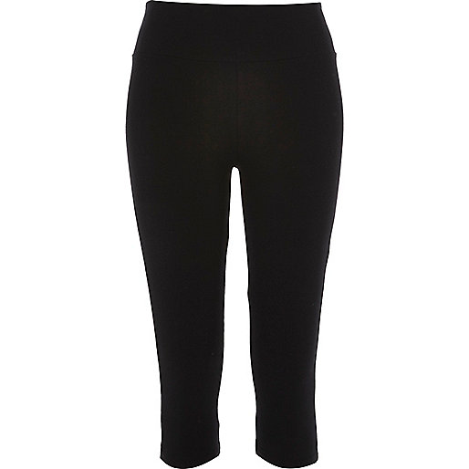 jacques-vertuk Black pedal pusher leggings 666883 women Trousers Leggings