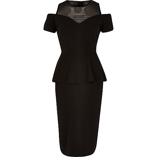 jacques-vertuk Black peplum dress 682954 women Dresses