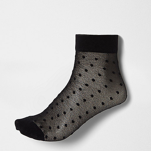 river island black snake print bag,jacques-vertuk Long Dresses Black polka dot sheer ankle socks Tights & Socks women