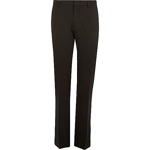 river island flatforms,Ladies Tops At jacques-vertuk Black polka dot slim tux suit pants Suits Sale men