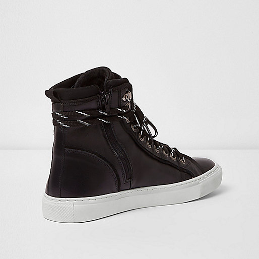 river island sage coat,jacques-vertuk Shop Black Premium leather hi top sneakers men 300764