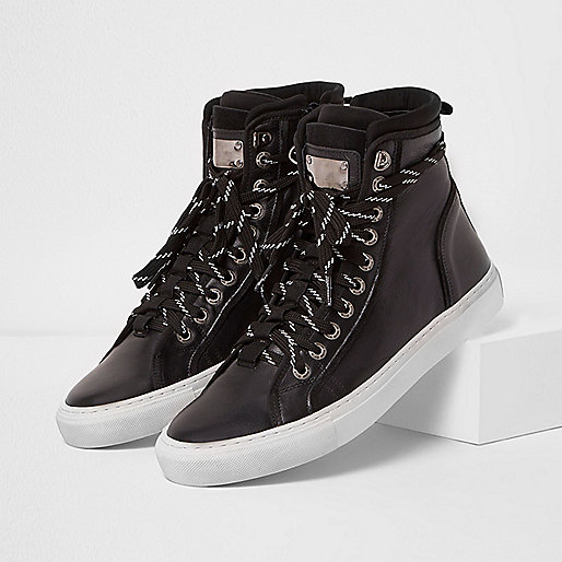 river island sage coat,jacques-vertuk Shop Black Premium leather hi top sneakers men 300764