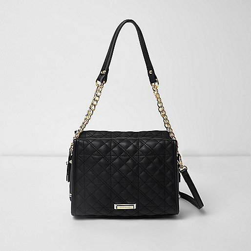 khaki green bag river island,jacques-vertuk UK Black quilted chain mini tote bag women 705133