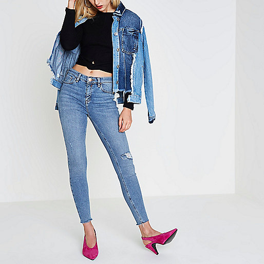 river island denim trench,Lace Jacket jacques-vertuk Black ribbed twist front long sleeve crop top Crop Tops / Bralets Tops women