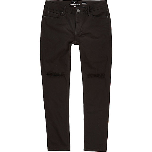 jacques-vertuk Black ripped Sid skinny jeans 294528 men Jeans Skinny Jeans