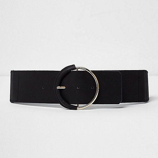 black bag with gold chain river island,jacques-vertuk UK Black round buckle belt women 705998