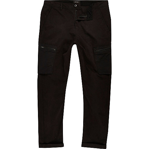 river island bootcut jeans,jacques-vertuk Shopping Online Sale Black skinny fit cargo pants Pants Sale men