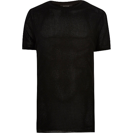 river island white,jacques-vertuk Shop Online Uk Black slim fit crew neck T-shirt T-Shirts / Tanks Sale men