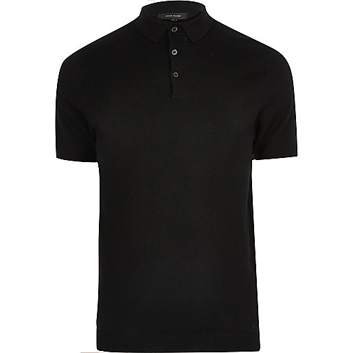 jacques-vertuk Black slim fit polo shirt 298907 men Polo Shirts