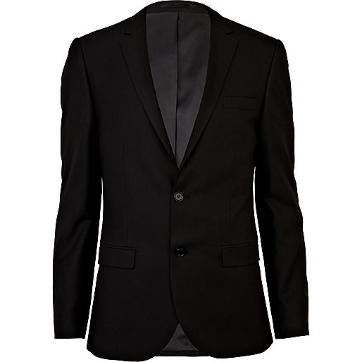 jacques-vertuk Black slim suit jacket 254872 men Suits