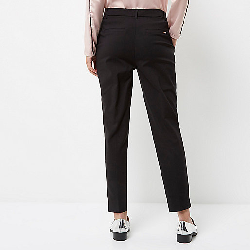 river island new in,jacques-vertuk Online Black slim tapered smart pants women 691209