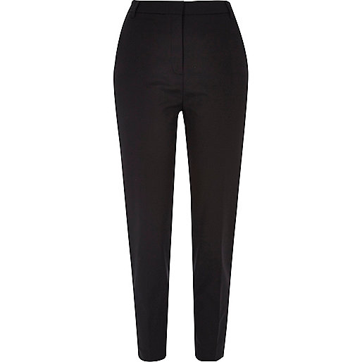 river island new in,jacques-vertuk Online Black slim tapered smart pants women 691209