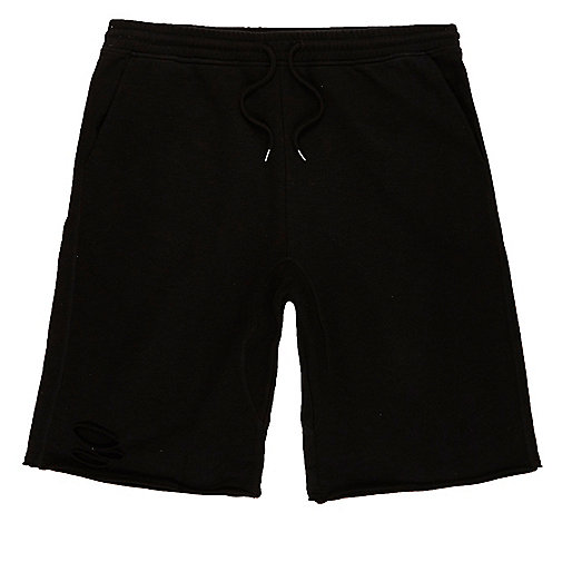 river island orders,Tops jacques-vertuk Clothing Black slub ripped shorts Casual Shorts Shorts men