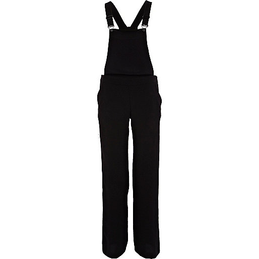 river island ribbed midi dress,jacques-vertuk Outlet Black smart pant overalls women 638096