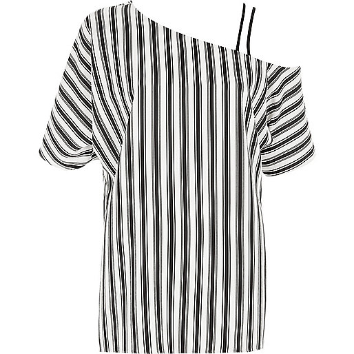 river island pink mini dress,jacques-vertuk United Kingdom Black stripe one shoulder cami strap top Blouses Tops women