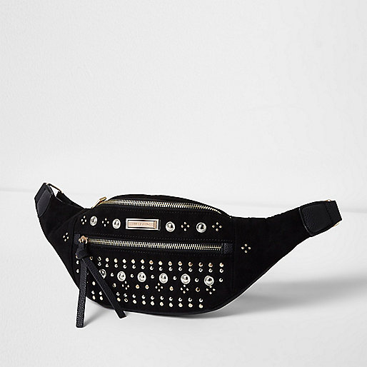 river island sale shoes and boots,jacques-vertuk UK Black studded bum bag women 704536