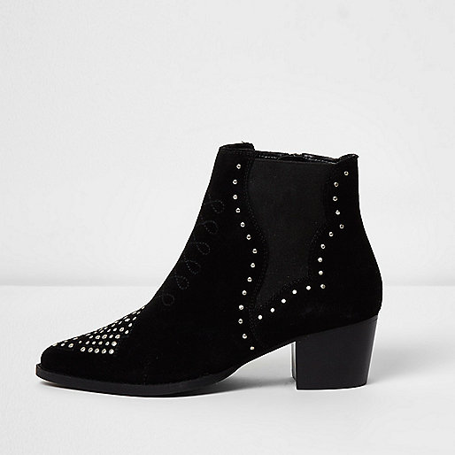 river island sale plus size,jacques-vertuk Sale Black studded western boots women 703065