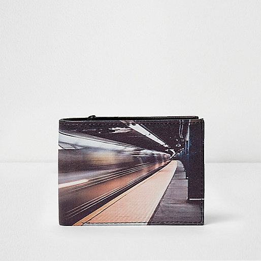 river island matching outfits,jacques-vertuk South Africa Black subway photo print wallet men 300977