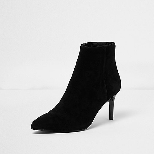 river island sliders sale,jacques-vertuk Stores Black suede kitten heel boots women 706238