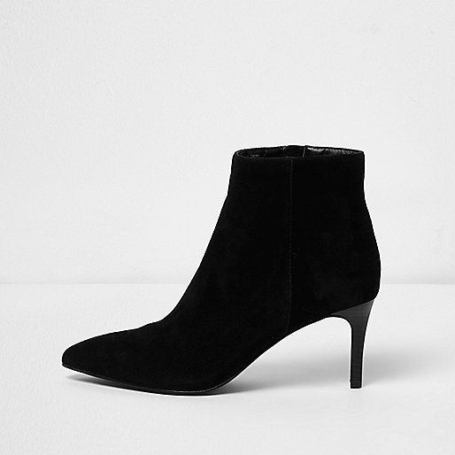 river island sliders sale,jacques-vertuk Stores Black suede kitten heel boots women 706238