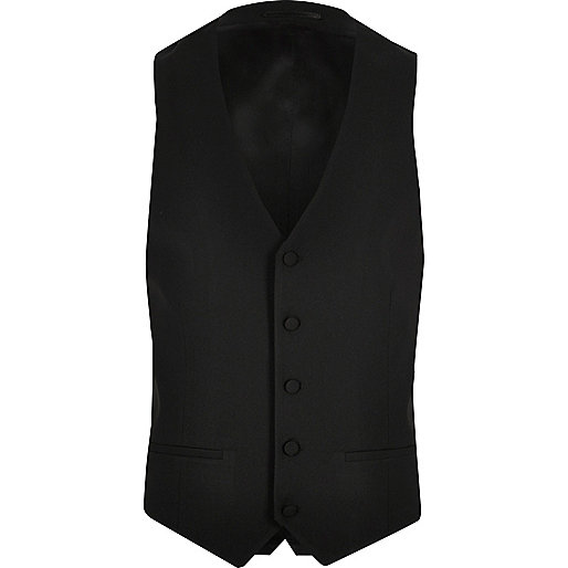 jacques-vertuk Black suit vest 299318 men Suits Waistcoats