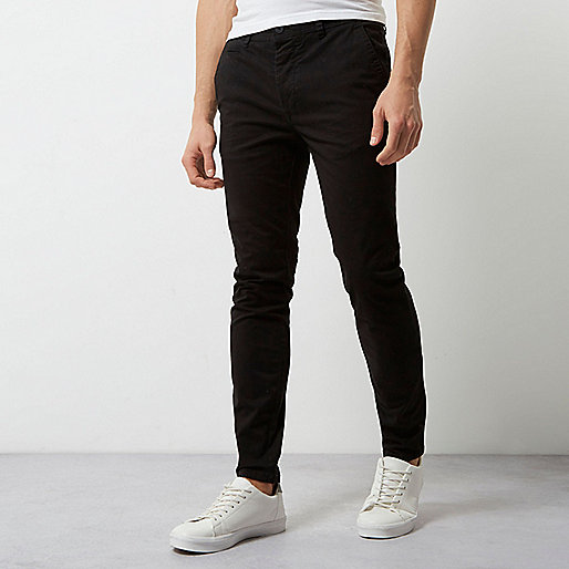 river island black & gold dress,jacques-vertuk Online Black super skinny casual chino pants men 298780