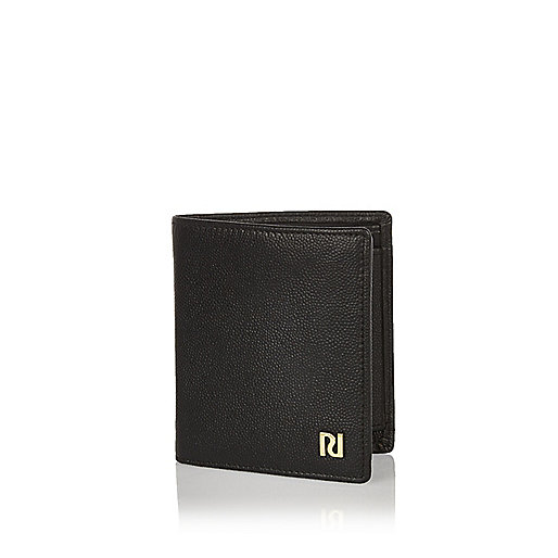 black long coat river island,jacques-vertuk Ladies Fashion Black textured leather fold out wallet Wallets Accessories men