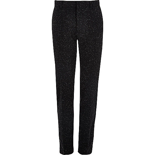 asos river island wedges,jacques-vertuk Outlet Black textured Vito tux pants men 297902