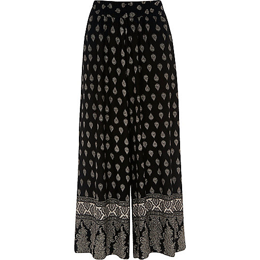 jacques-vertuk Black tile print culottes 699732 women Festival