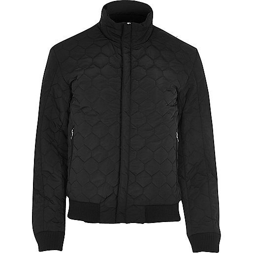 jacques-vertuk Black Vito quilted jacket 297880 men Coats / Jackets