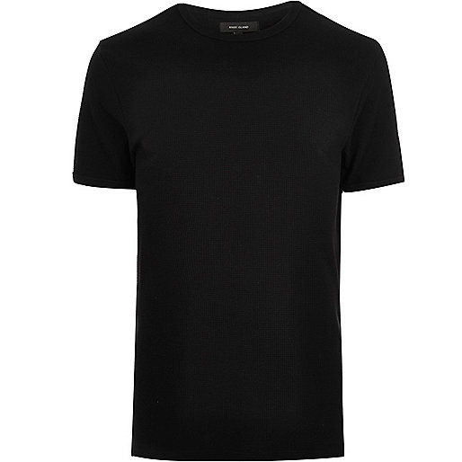 river island denim shirt,jacques-vertuk Online Bestellen Black waffle muscle fit T-shirt Plain T-Shirts T-Shirts / Tanks men