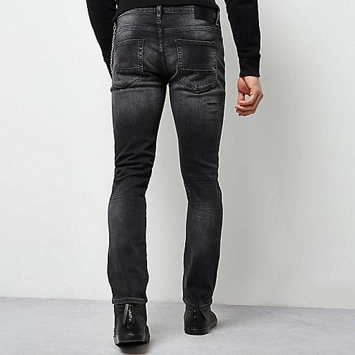 river island wide fit ankle boots,jacques-vertuk English Website Black wash Sid cigarette skinny jeans Skinny Jeans Jeans men