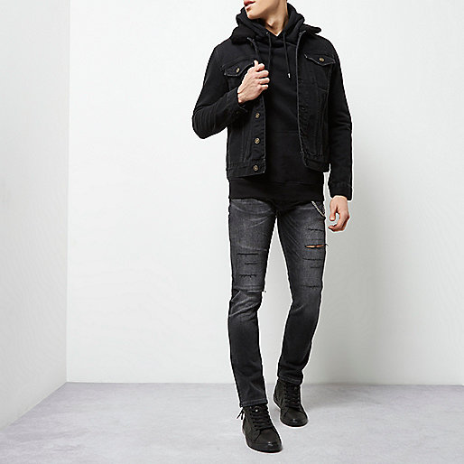 river island black dress sale,jacques-vertuk Stores Black wash Sid cigarette skinny jeans men 298544