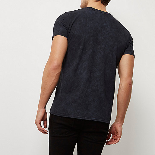 river island weekend bag,Rive4R Island Black washed band print T-shirt T-Shirts / Tanks Sale men