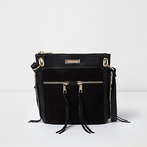 river island weekend bag womens,jacques-vertuk Dresses South Africa Black zip front mini messenger bag Shoulder Bags Bags / Purses women