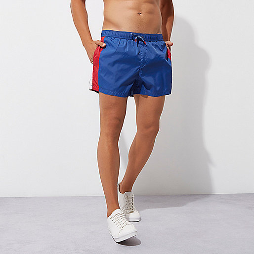 river island blue midi dress,jacques-vertuk Black Dress Blue and red block swim trunks Shorts Sale men