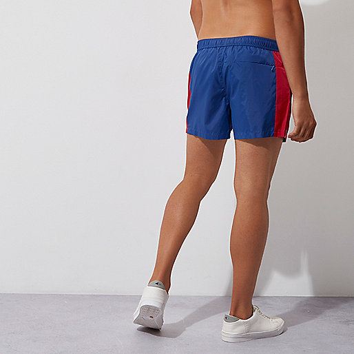 river island blue midi dress,jacques-vertuk Black Dress Blue and red block swim trunks Shorts Sale men