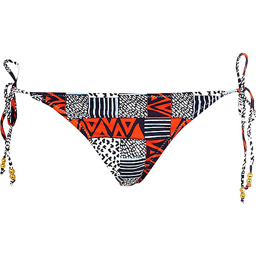 river island new years eve dresses,jacques-vertuk Stores Blue and red printed bikini bottoms women 643326