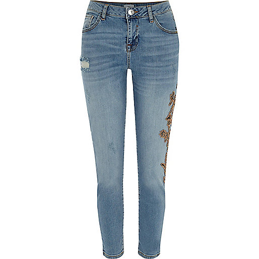 river island denim mini dress,jacques-vertuk UK Blue bead embellished Alannah skinny jeans women 706278