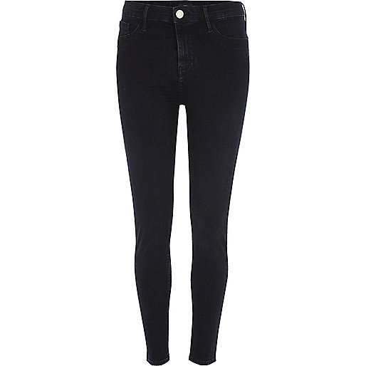 river island animal print jeans,Island River Blue black Molly skinny fit jeggings Jeggings Jeans women