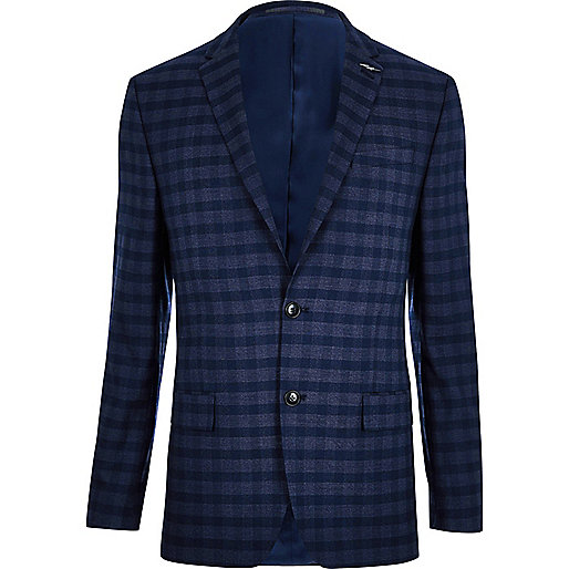 river island blue shift dress,jacques-vertuk Outlet Blue check slim fit suit jacket men 299151