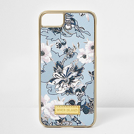 river island womens coats and jackets sale,jacques-vertuk Sale Blue floral print phone case women 706168