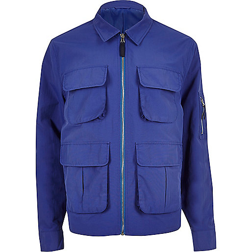 jacques-vertuk Blue four pocket jacket 293333 men Coats / Jackets