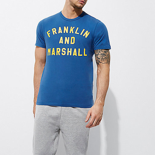 river island midi jumper dress,jacques-vertuk UK Blue Franklin & Marshall print T-shirt men 301117