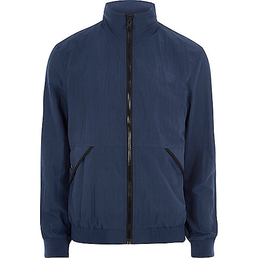 river island sale bags and purses,jacques-vertuk Stores Blue funnel neck jacket men 302960