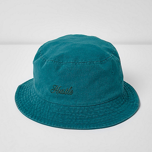 jacques-vertuk Blue 'Hustle' bucket hat 300402 men Accessories